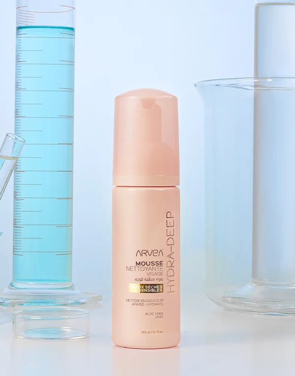 MOUSSE NETTOYANTE VISAGE HYDRA-DEEP PEAUX SÈCHES & SENSIBLES - 150ML