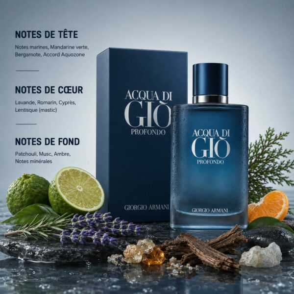 parfum ACQUA DI GIÒ PROFONDO Giorgio Armani tunisie ACQUA DI GIÒ PROFONDO Giorgio Armani