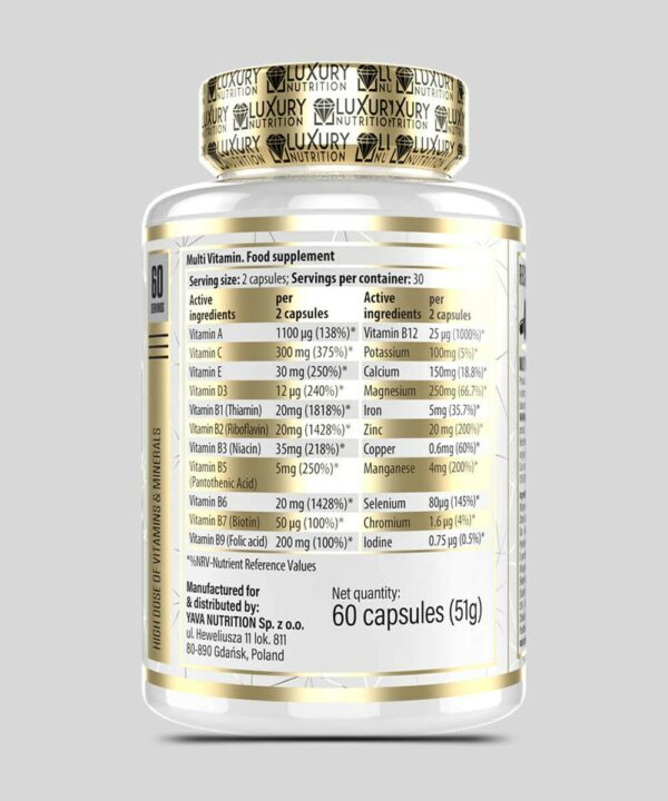 MULTIVITAMIN – 60CAPS