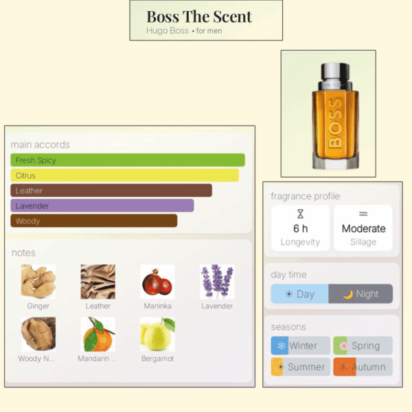 BOSS-THE-SCENT-Hugo-Boss tunisia parfum BOSS THE SCENT Hugo Boss
